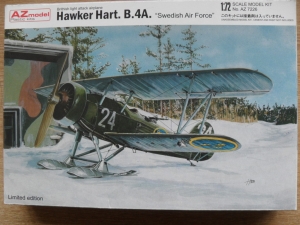 AZ MODEL 1/72 7226 HAWKER HART B.4A